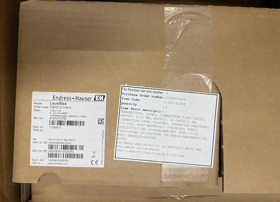  E+H FMP57-2TLM4/0  Levelflex Guided Radar Level Transmitter