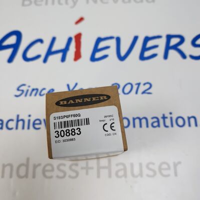 BANNER S18SP6FF60Q Fixed Field Photoelectric Sensor