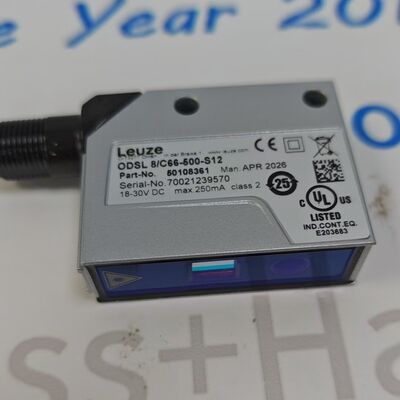 Leuze ODSL 8C66‑500‑S12 Optical Laser Distance Sensor