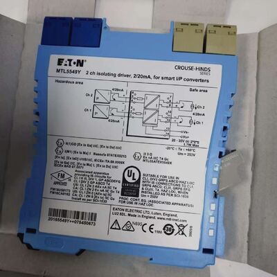 MTL5549Y MTL Two‑Channel Isolating Driver for 4‑20mA HART Valve Positioners