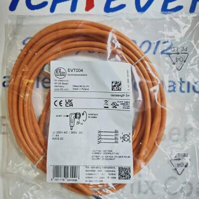 IFM  EVT004 M12 Angled Female Connecting Cable