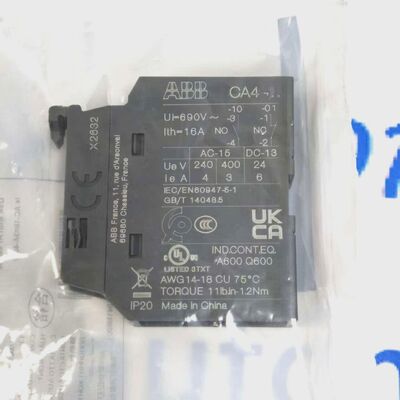 ABB CA4‑10 Auxiliary Contact Block Product Page