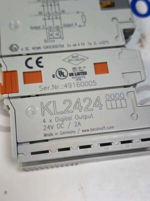 Beckhoff KL2424 4‑Channel Digital Output Bus Terminal