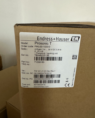  E+H  FMU30-1020/0 Prosonic Ultrasonic Level Transmitter