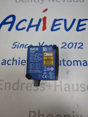SICK DL50-P1123 Long Range Distance Sensor, 10-30V DC Laser Sensor