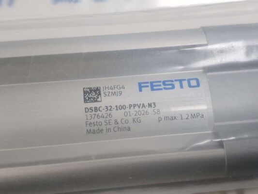 FESTO DSBC-32-100-PPVA-N3 Pneumatic Cylinder, DSBC Series