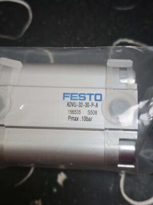 FESTO ADVU-32-30-P-A Compact Pneumatic Cylinder, 10bar