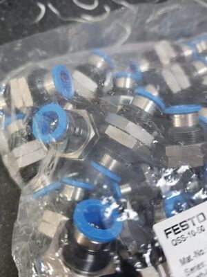 FESTO QSS-10-50 Push-In Fitting Set, Pneumatic Quick Connector