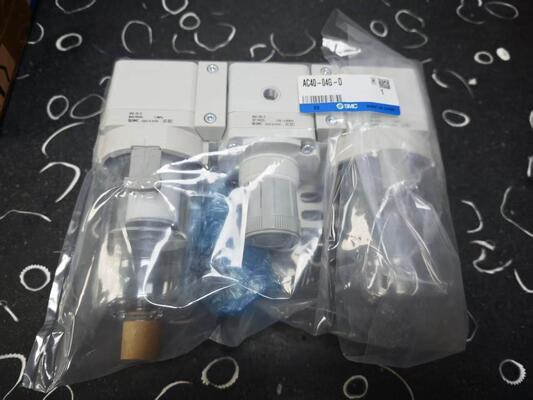 SMC AC40-04G-D Air Filter Regulator Lubricator Unit