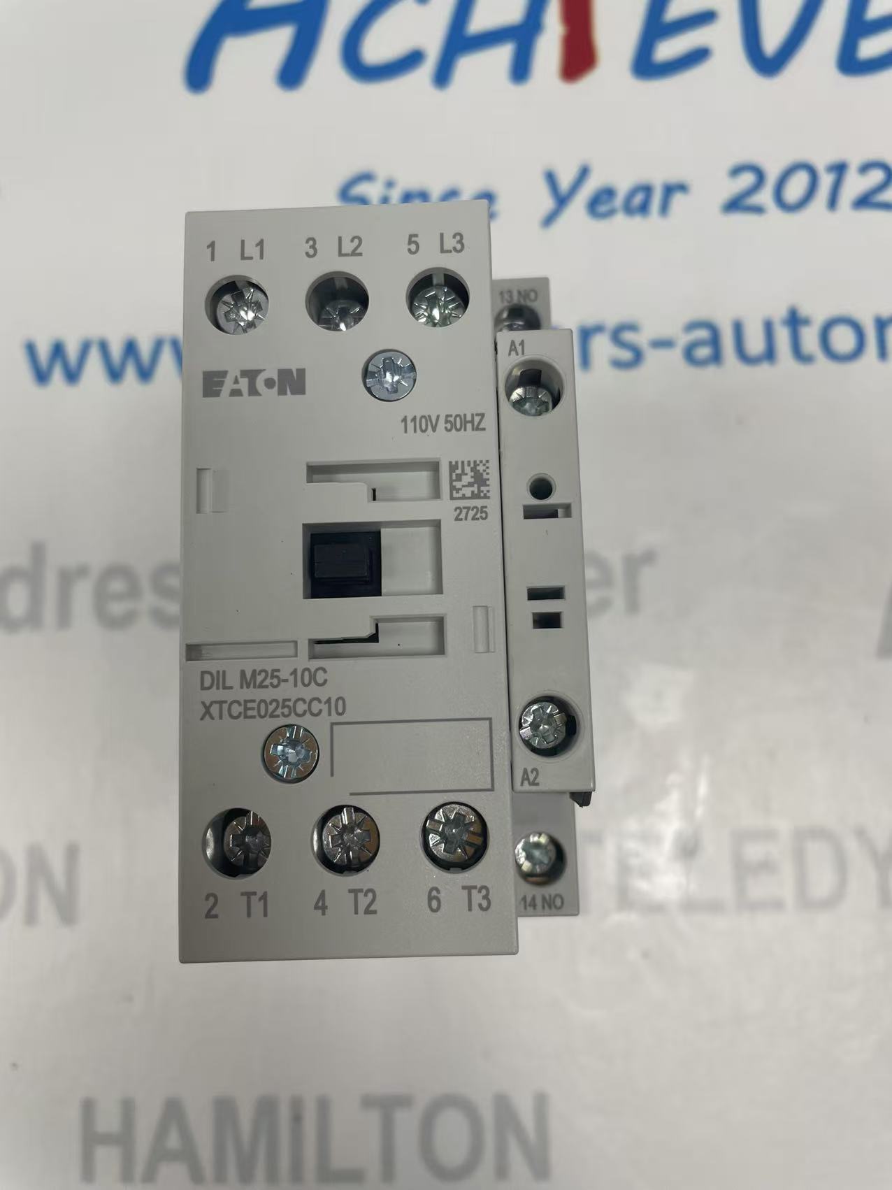 Eaton DIL M25-10C Mount Auxiliary Contactor Module Product Weight 84 G ...