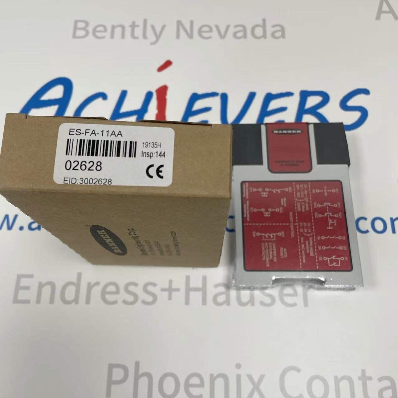 BANNER ES-FA-11AA Safety Relay Module for Industrial Automation