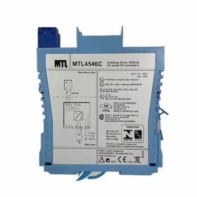 MTL4546C Intrinsically Safe Isolators Signal Range Output 4 to 20mA Green power indication