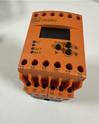 IFM DD2503 Speed Monitoring Evaluation Unit with Measuring Range -100...600 °C and Current Cons 3000
