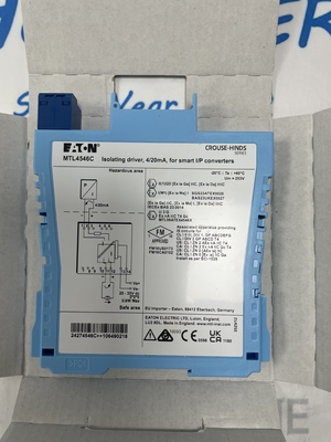 MTL4546C Intrinsically Safe Isolators Signal Range Output 4 to 20mA Green power indication