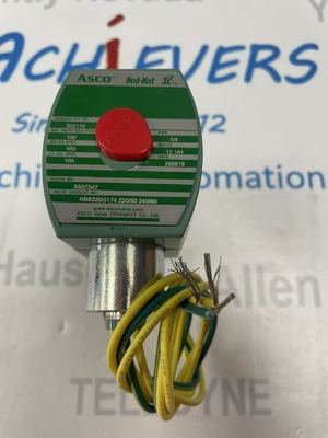 ASCO SCE238D008EMO.24/DC - Brass Body, EPDM, G1/2, 2/2 NC, Series 238 Solenoid Valves Pilot Operated Built In Pilot