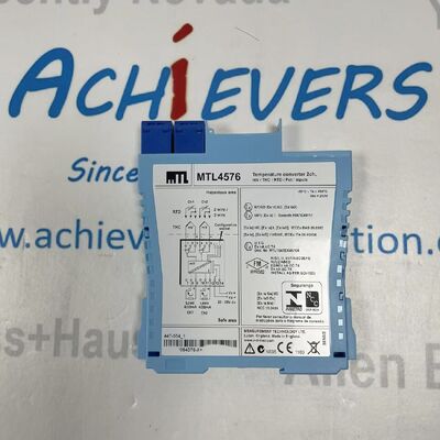 MTL4576  2-Wire Loop-Powered Intrinsic Safety Barrier by MTL