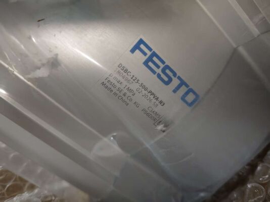 Festo DSBC-125-500-PPVA-N3 ISO 15552 Double Acting Pneumatic Cylinder